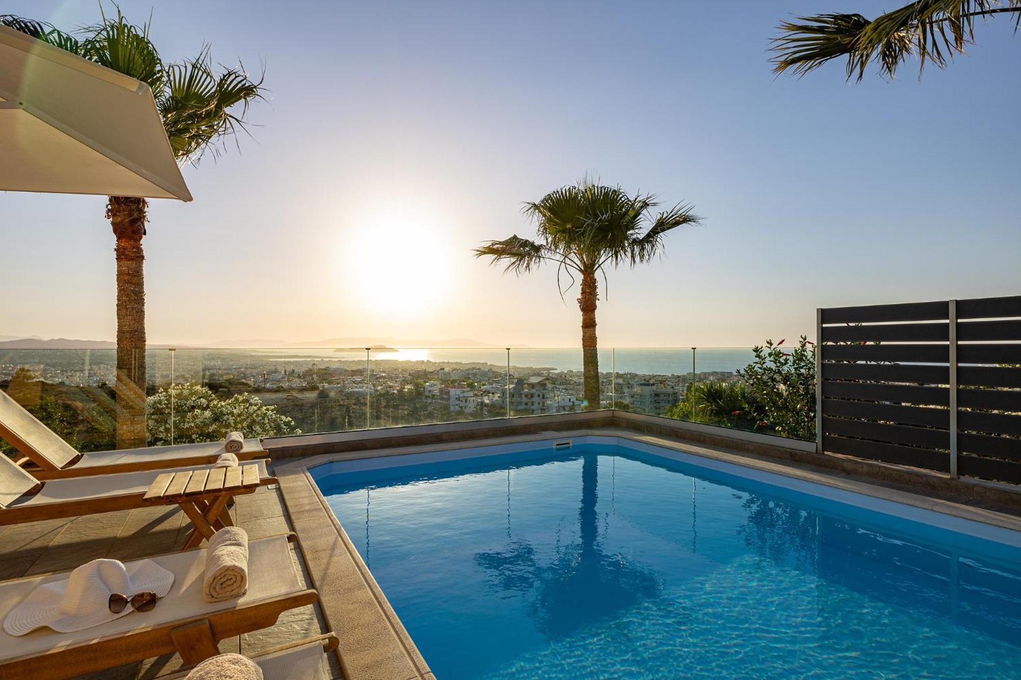 Karmilos Hill Villa Chania  Exterior foto