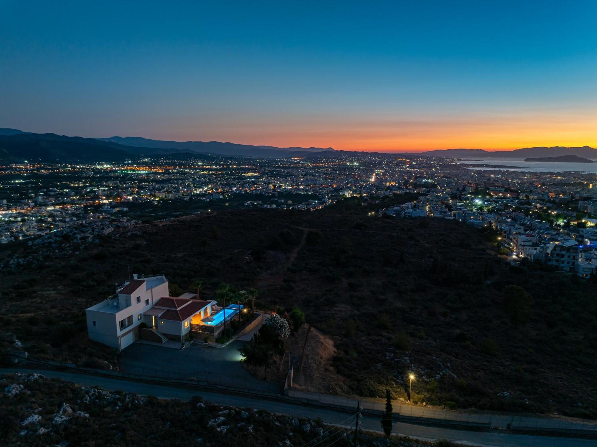 Karmilos Hill Villa Chania  Exterior foto