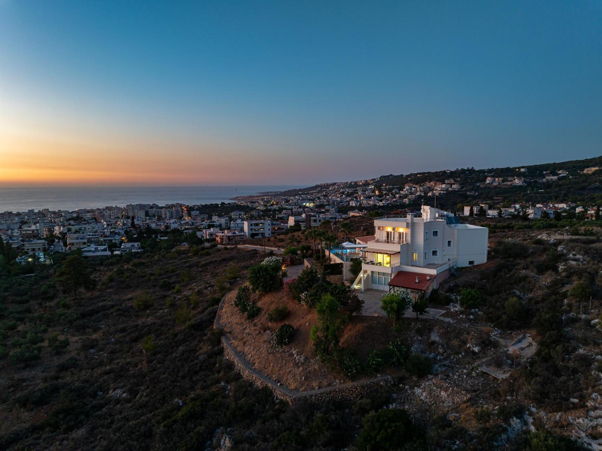 Karmilos Hill Villa Chania  Exterior foto