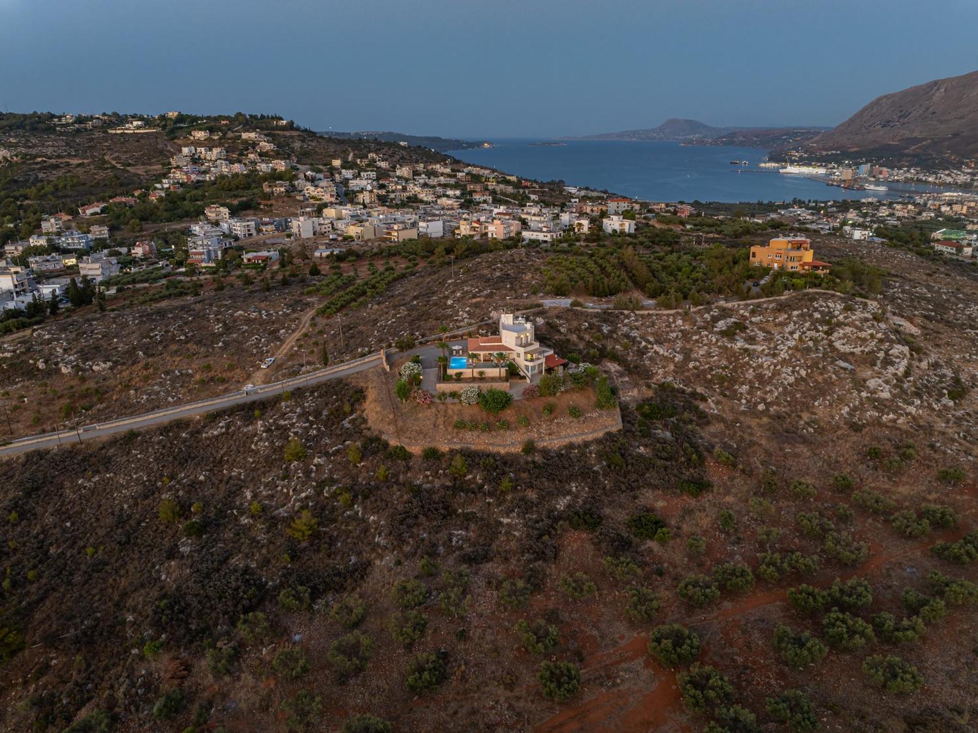 Karmilos Hill Villa Chania  Exterior foto