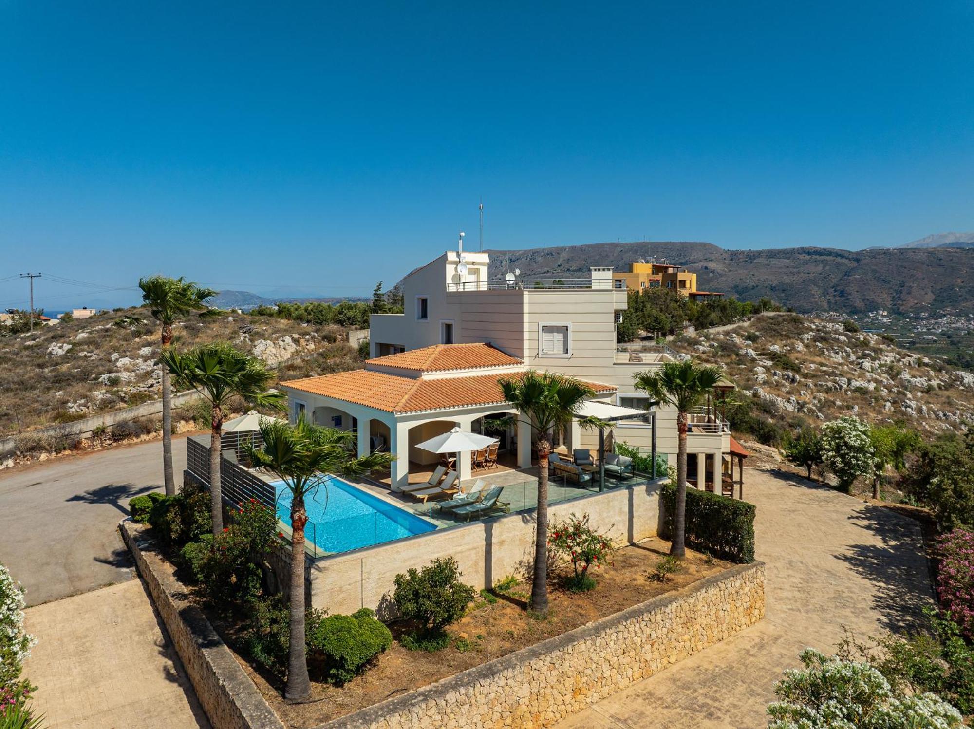 Karmilos Hill Villa Chania  Exterior foto