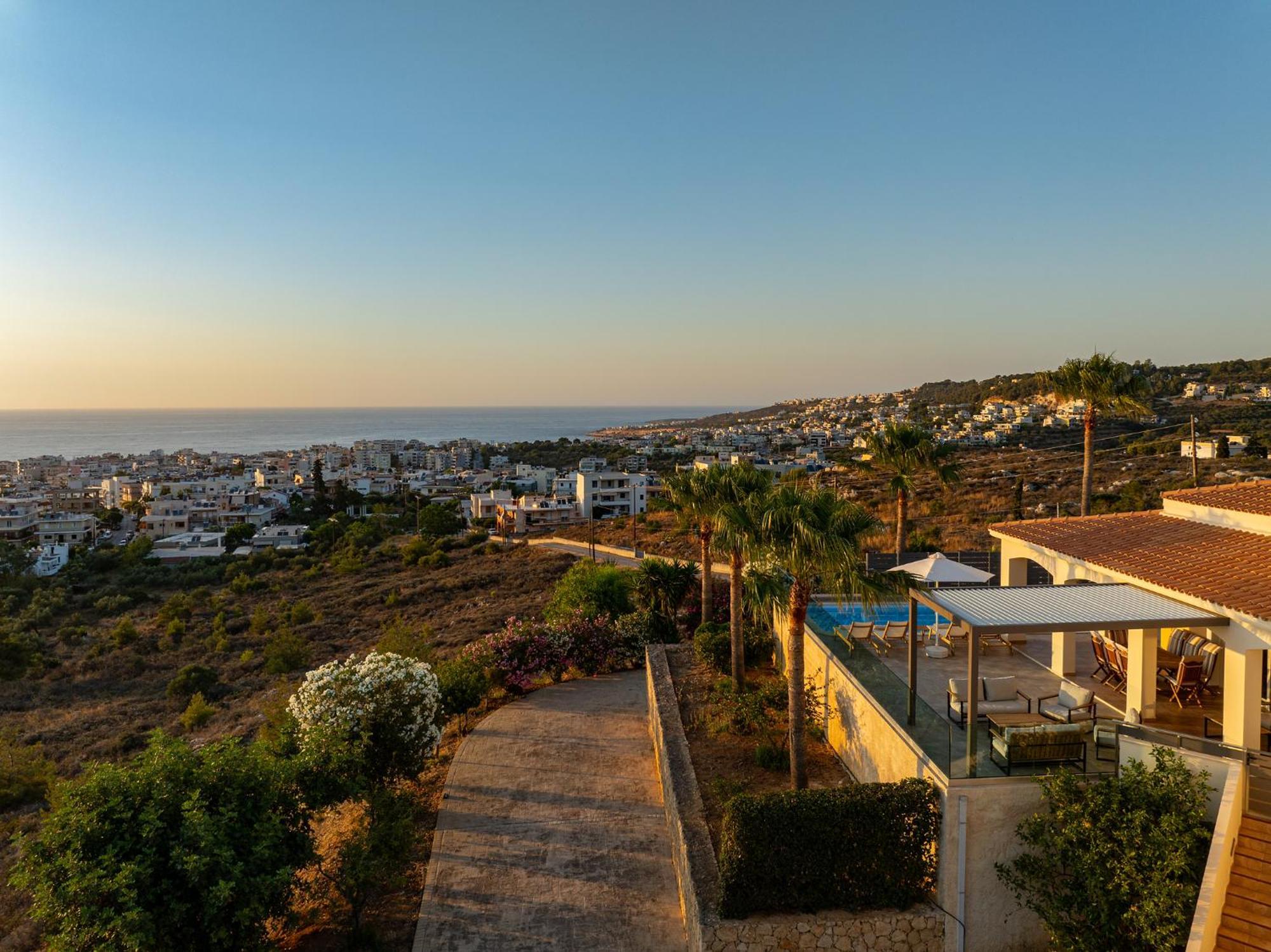 Karmilos Hill Villa Chania  Exterior foto