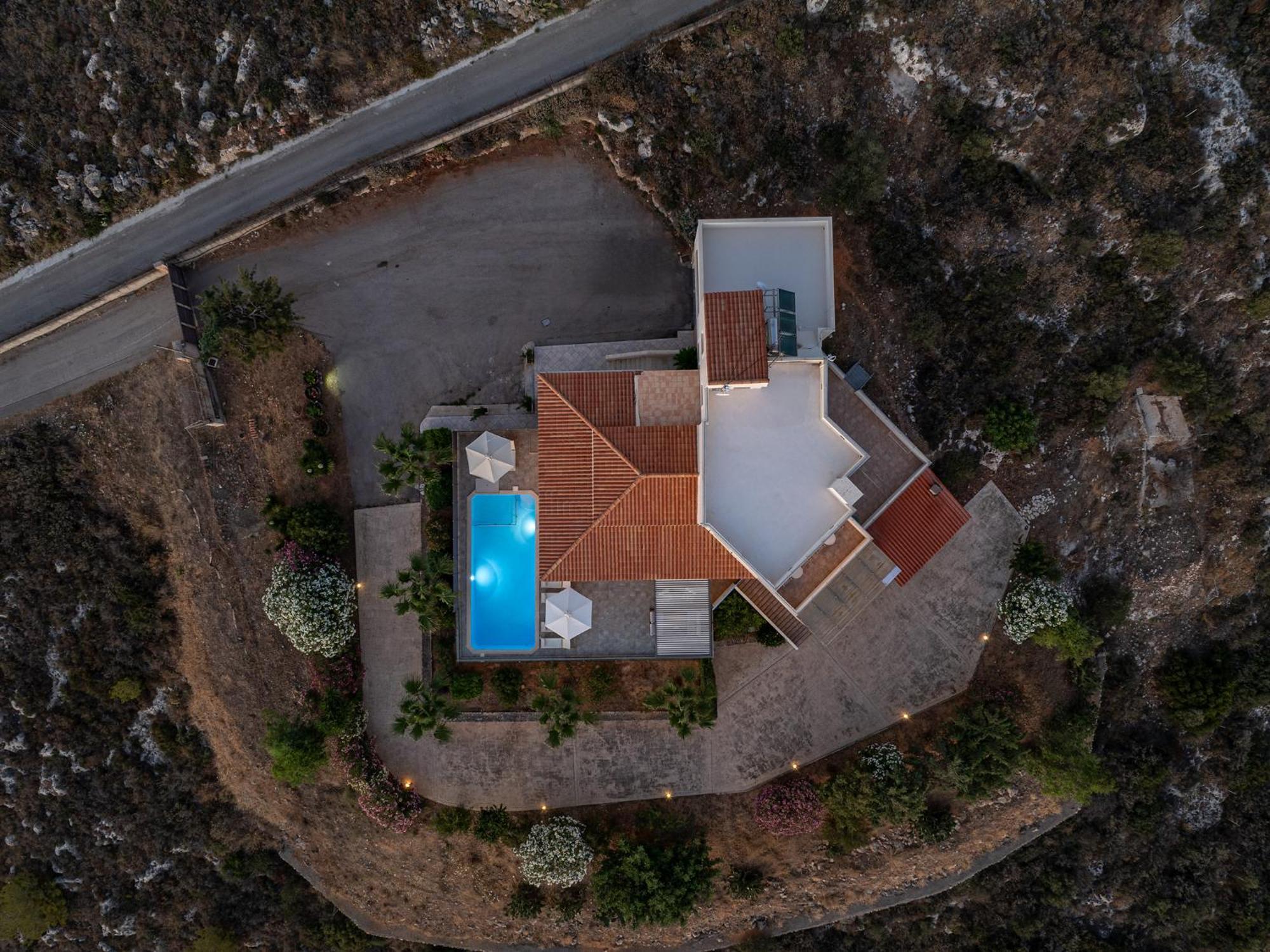 Karmilos Hill Villa Chania  Exterior foto